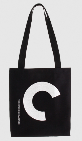 Criterion Collection canvas tote bag